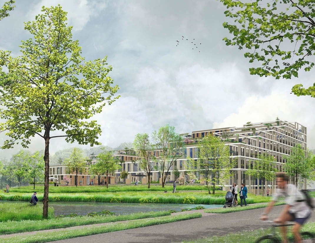 Erasmusveld: Groene proeftuin van bouwend Den Haag