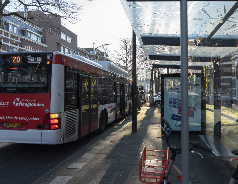 Proef met ‘wisselroute’ lijn 20 in Benoordenhout start in oktober
