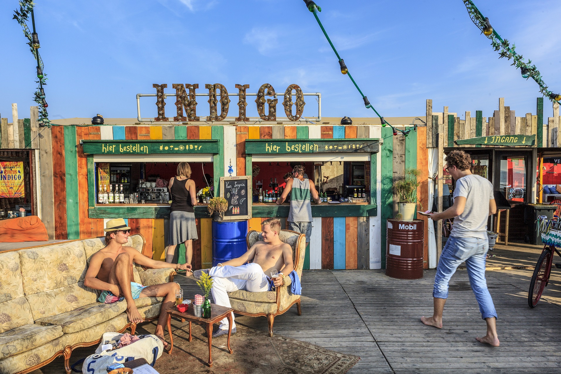 Haagse strandtenten mogen weer overwinteren