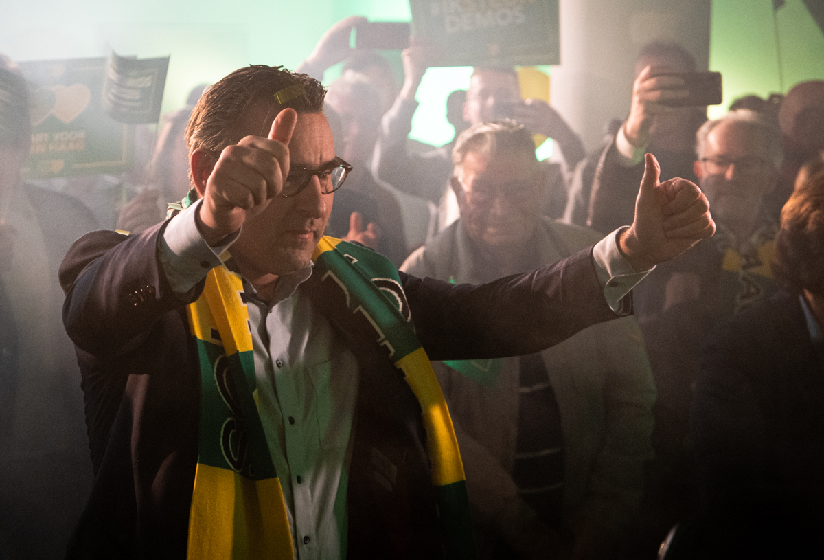 Op campagnerally van De Mos rekent iedereen weer op vrijspraak