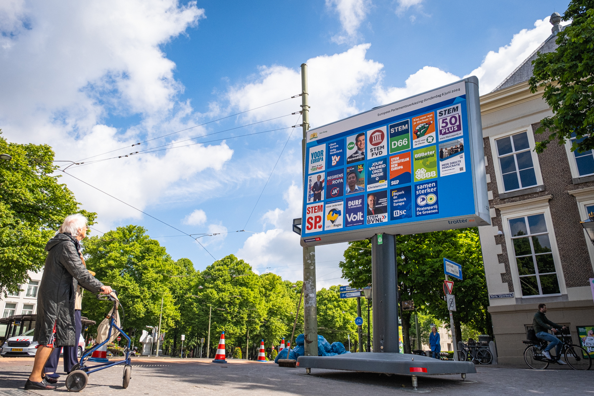 Europa-PR in Den Haag, maar verhoogt het de opkomst?