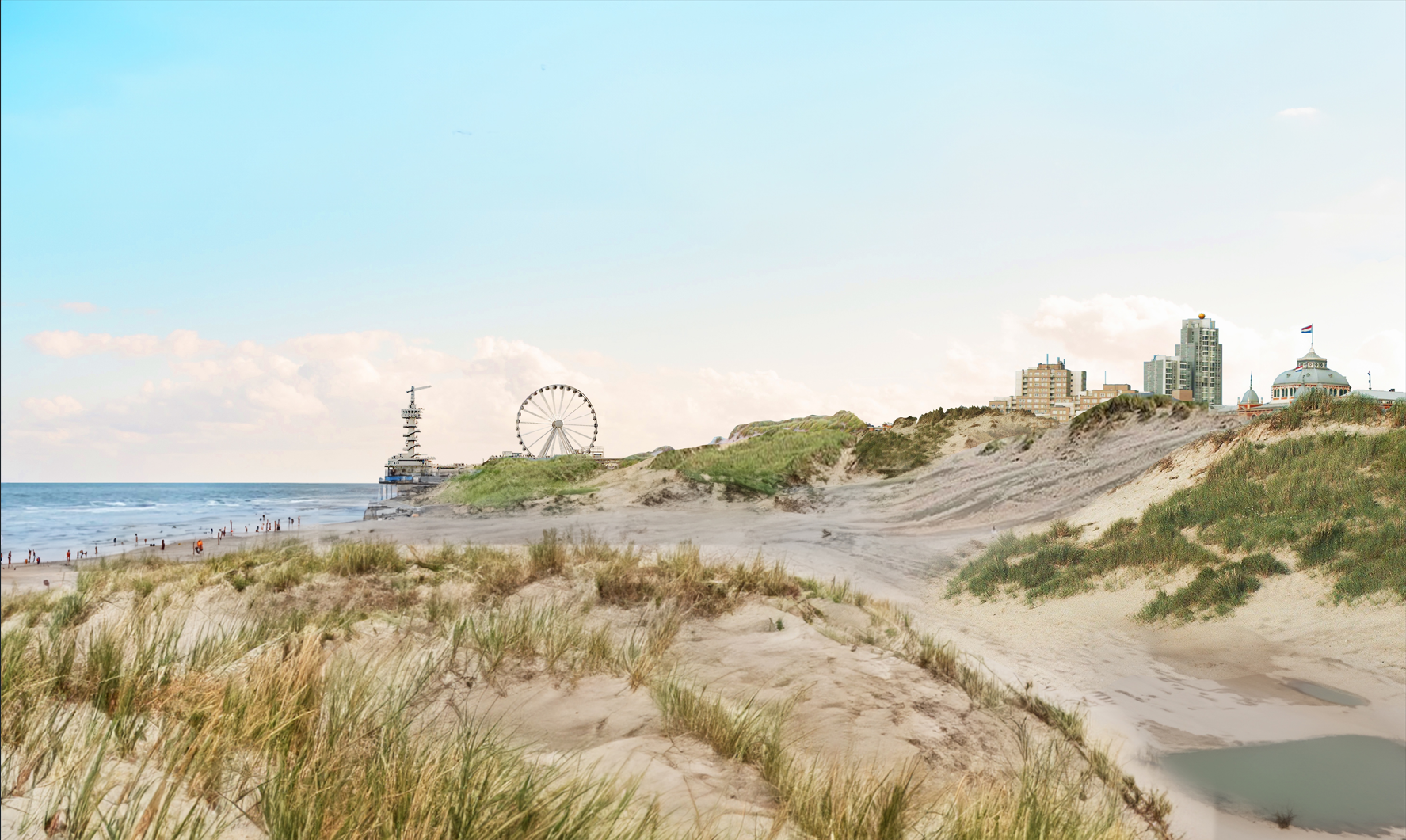 Ingrijpende verandering havens onvermijdelijk: stad aan zee, of stad achter de duinen?