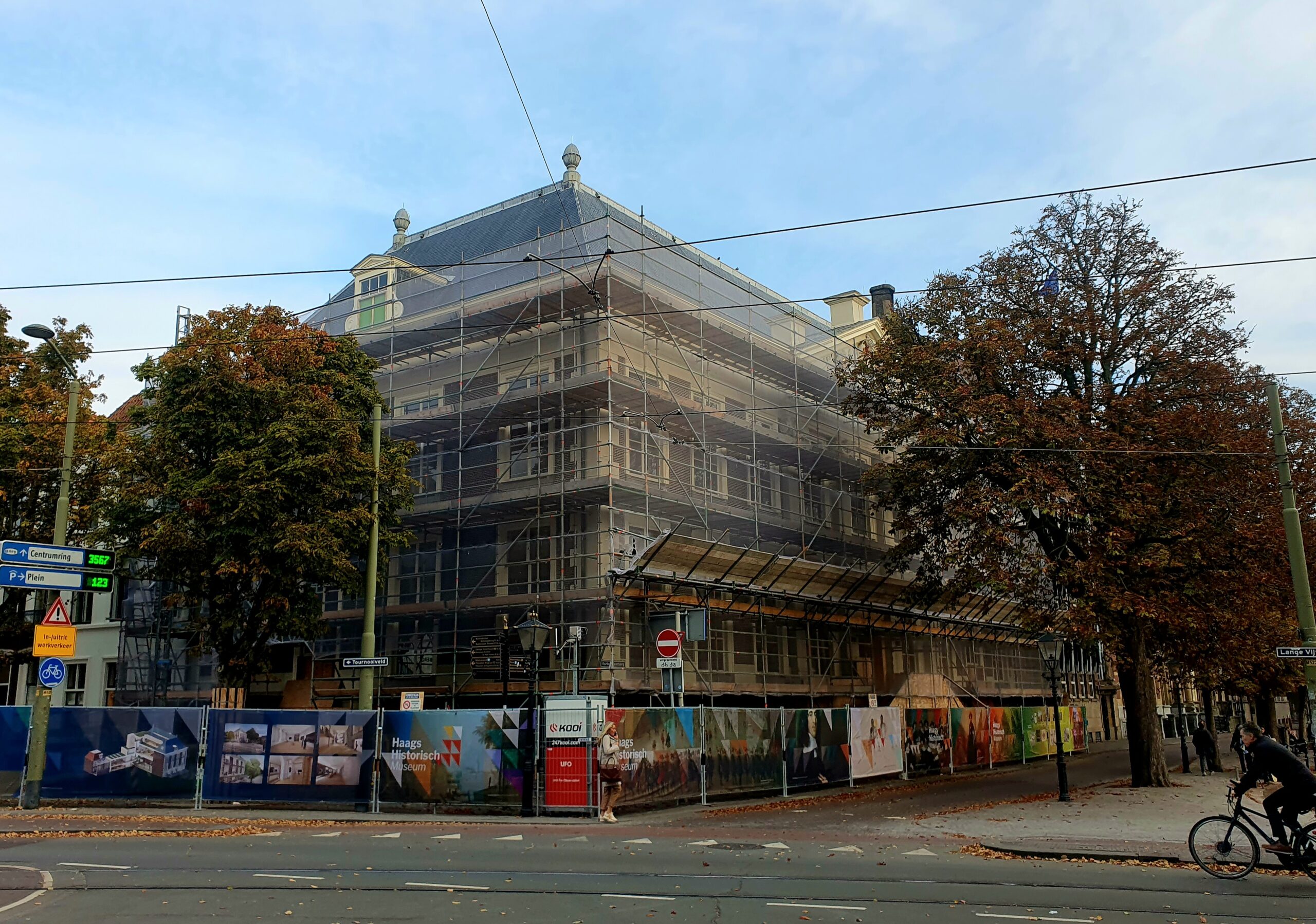 Stroomnet vol, verbouwing Haags Historisch Museum ligt stil