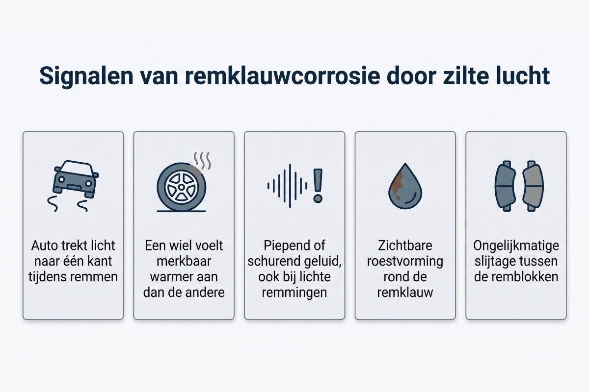 Waarom hebben remklauwen in Den Haag last van zilte zeelucht